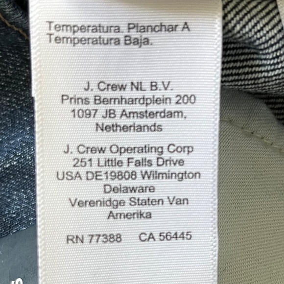 J Crew Men’s Straight Vintage Flex Jeans; W29 L32; New with Tags - Picture 14 of 16